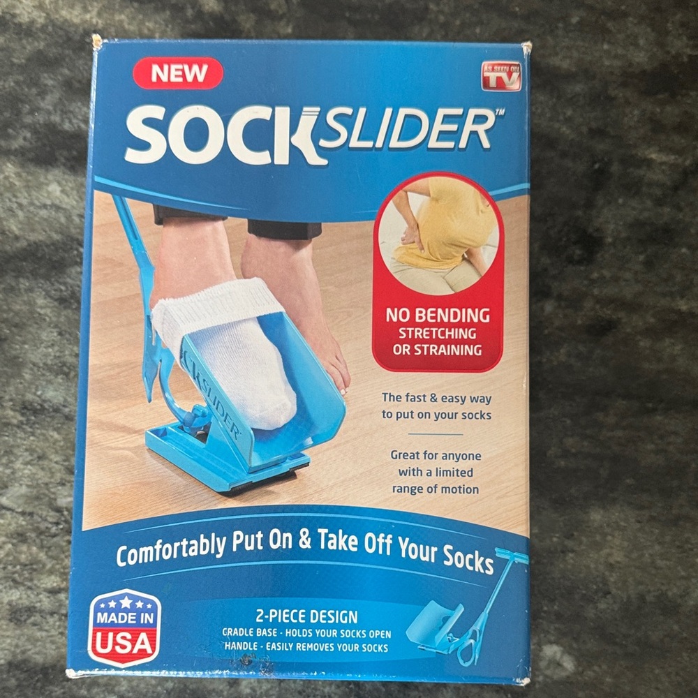 Sock slider as seen on TV